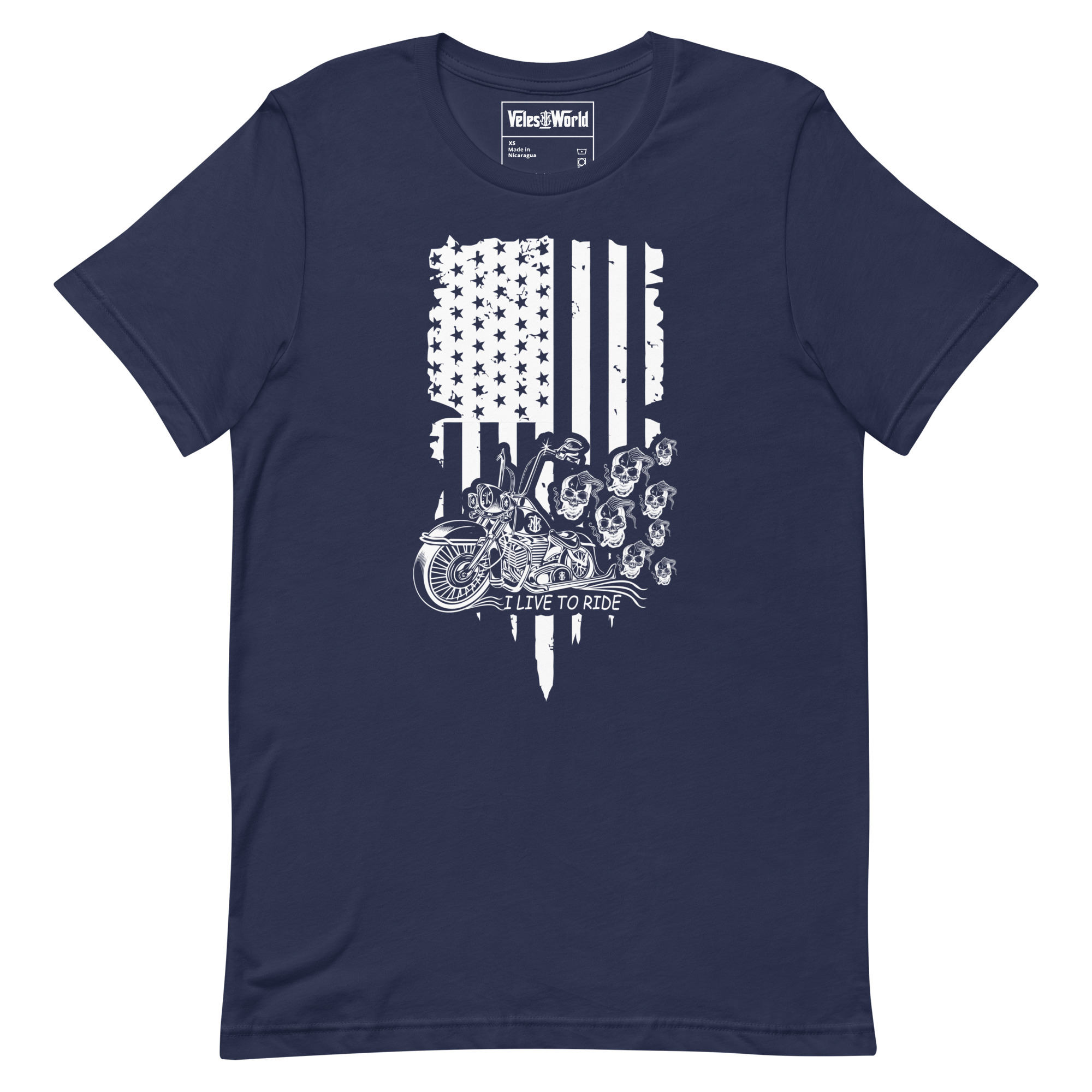 Buy American biker T-shirt